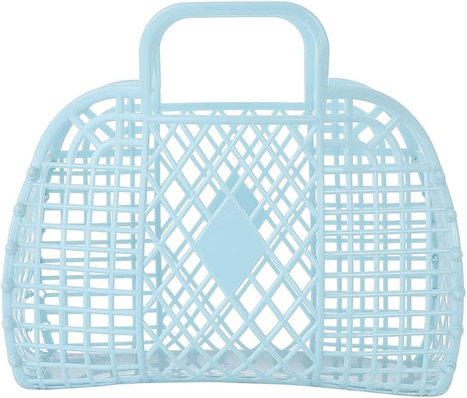 YESJOY Kids Beach Bag, Vintage Jelly Purse, Jelly Bag for Girls, Women-Ideal Gift Bag for Shoppin... | Amazon (US)