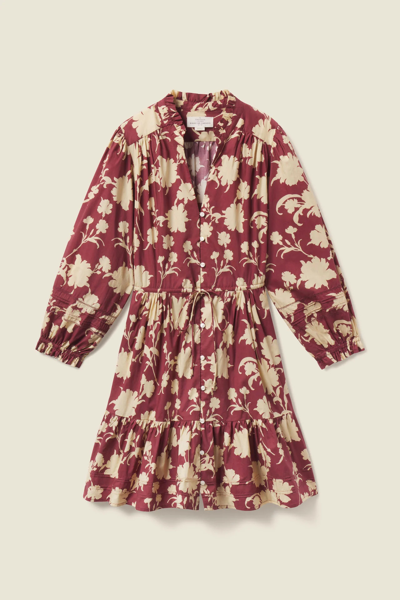 Yulia Dress Port Shadow | TROVATA