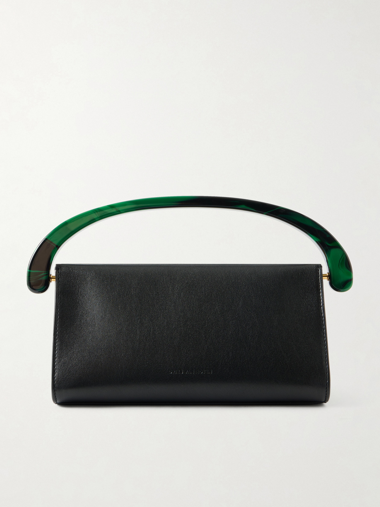 Dries Van Noten - Leather Shoulder Bag - Black | NET-A-PORTER (US)