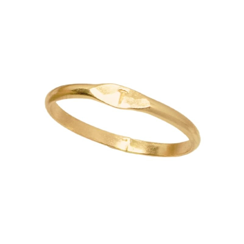 Signet Rings for Women 14K Gold-Filled, Signet Rings for Women Initial, Personalized Stacking Rin... | Amazon (CA)
