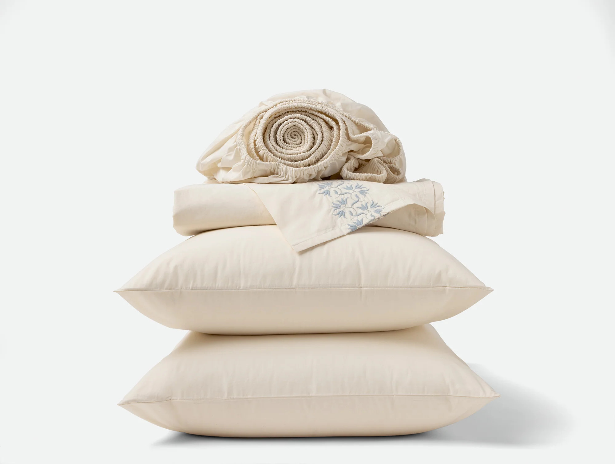 Refined Organic Percale Sheet Set