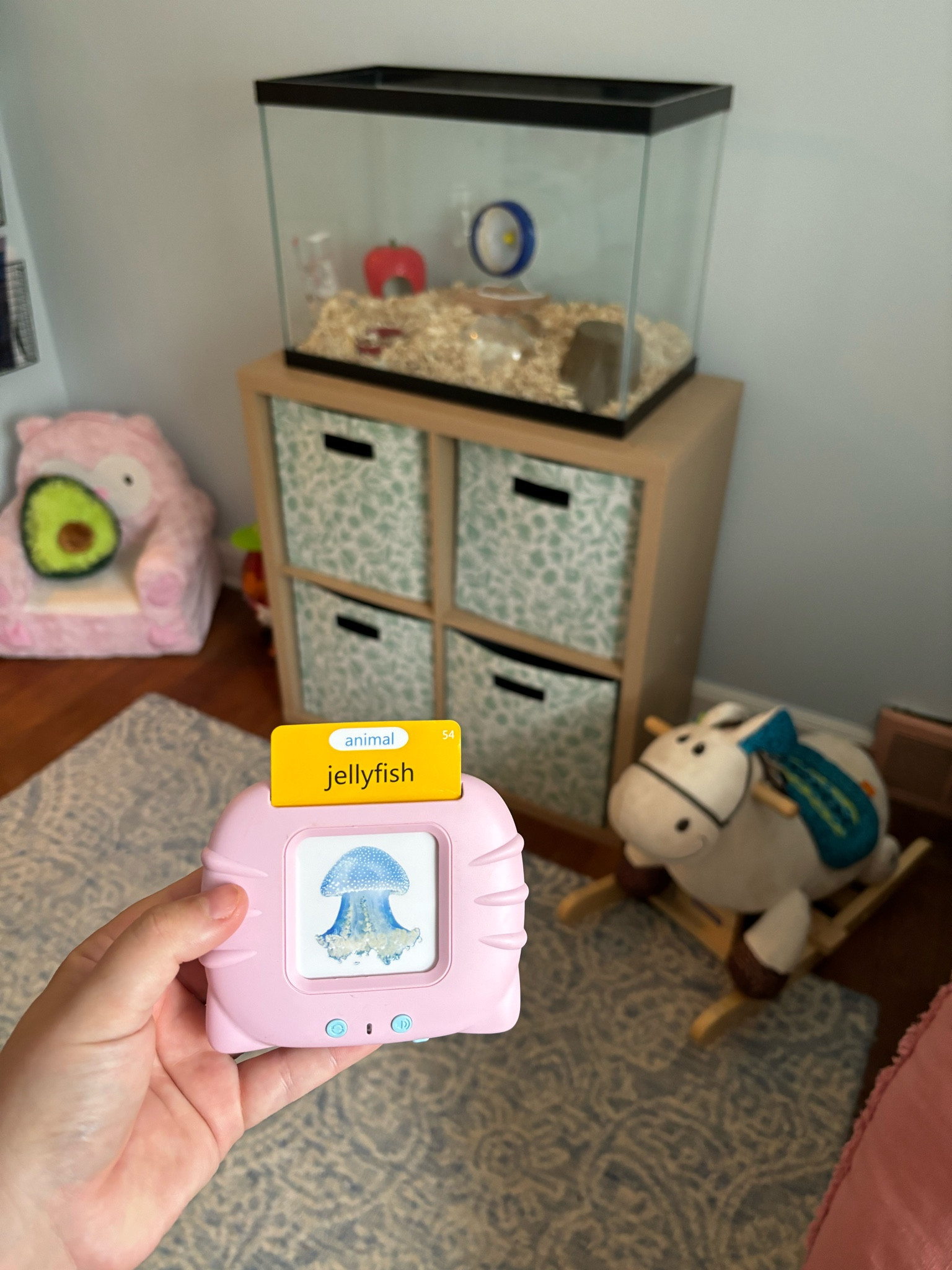 Toddler storage cubes