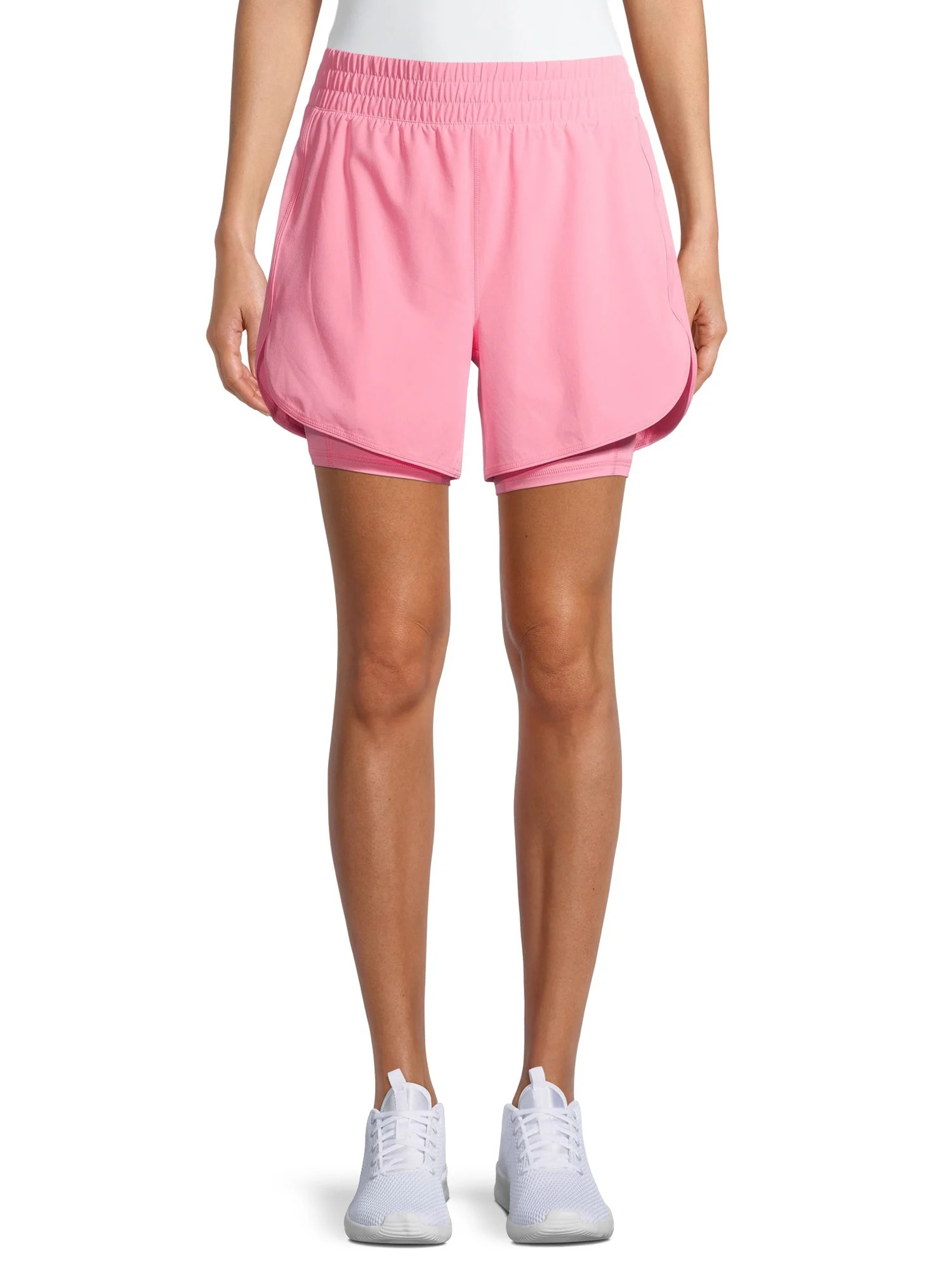 Avia Women's Running Shorts with Bike Liner - Walmart.com | Walmart (US)