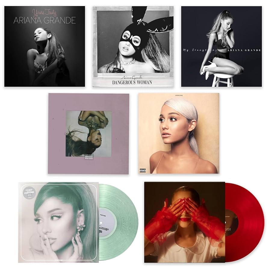 Arian a Grande - 7 Discography Collection: Yours Truly / My Everything / Dangerous Woman / Sweete... | Amazon (US)