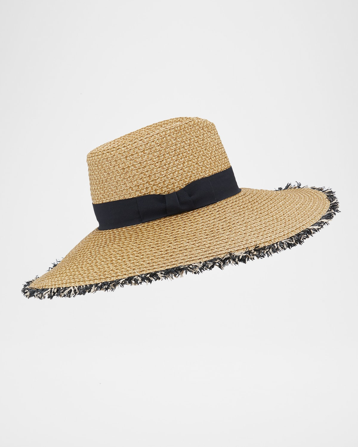 Caroline Oversized Fringe Fedora Hat | Neiman Marcus