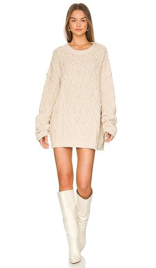 Isla Cable Tunic in Tea | Revolve Clothing (Global)