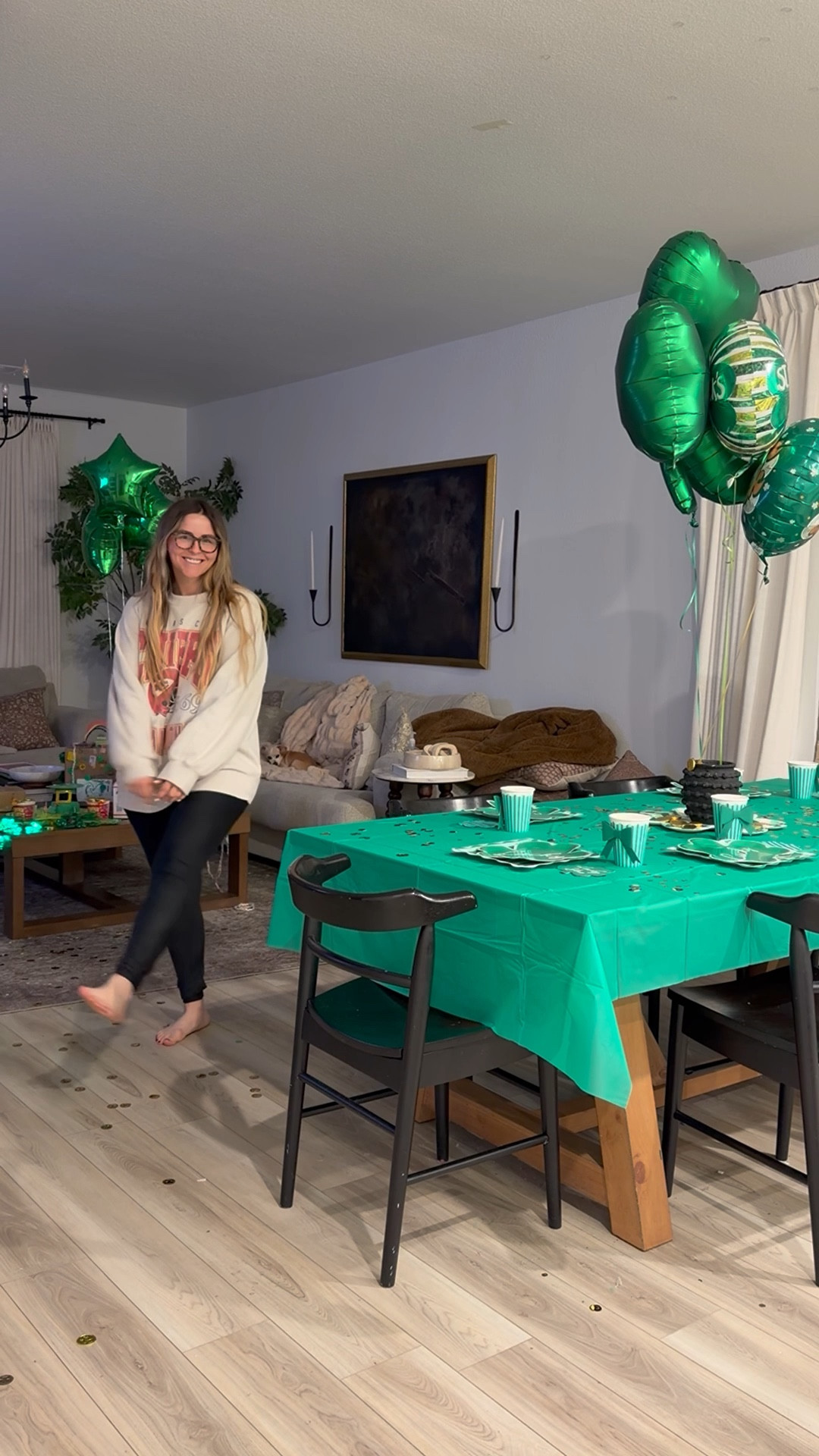 Saint Patrick’s day set up for the leprechaun 

#LTKmomlife #LTKHome #LTKKids