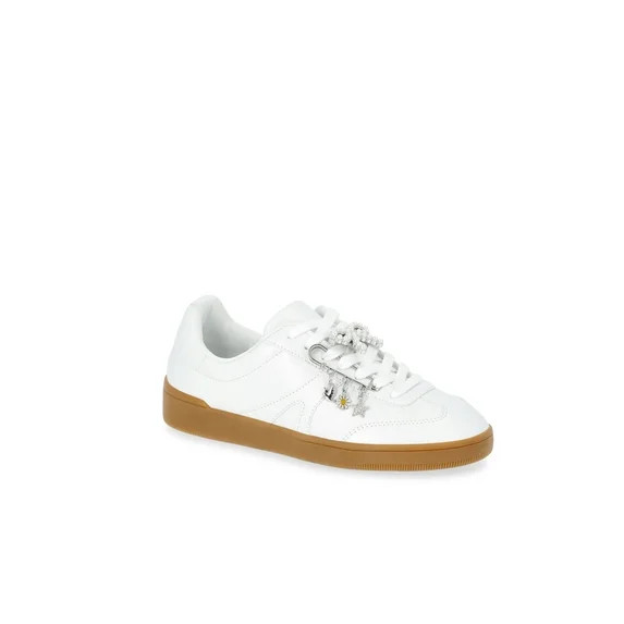 No Boundaries Lace-Up Sport Sneakers with Removable Charms, Women’s | Walmart (US)