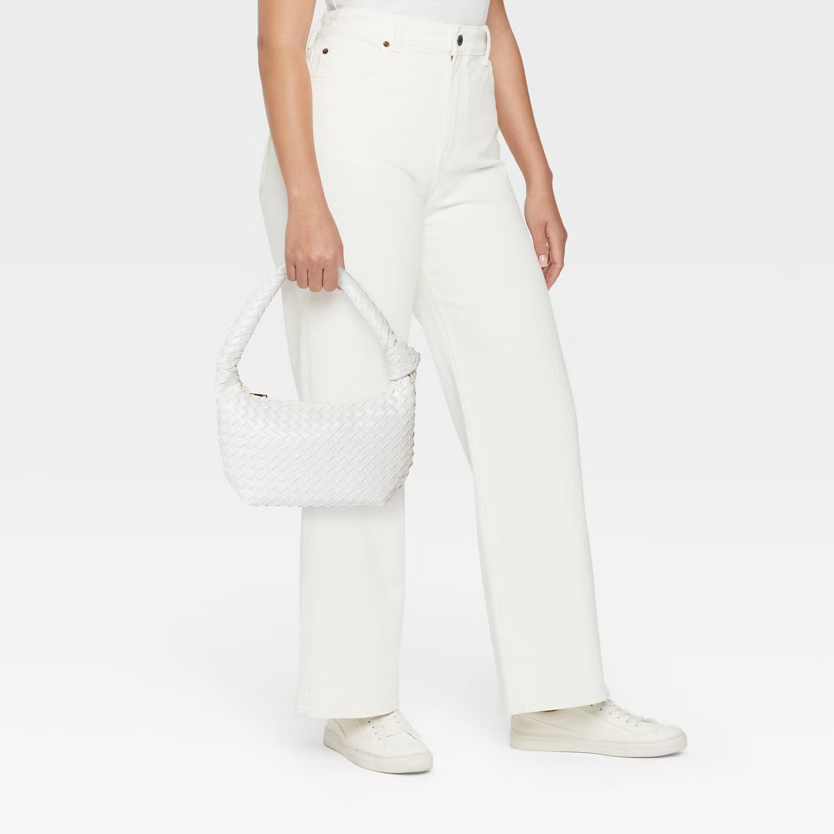 Woven Slouchy Shoulder Handbag - A New Day™ | Target