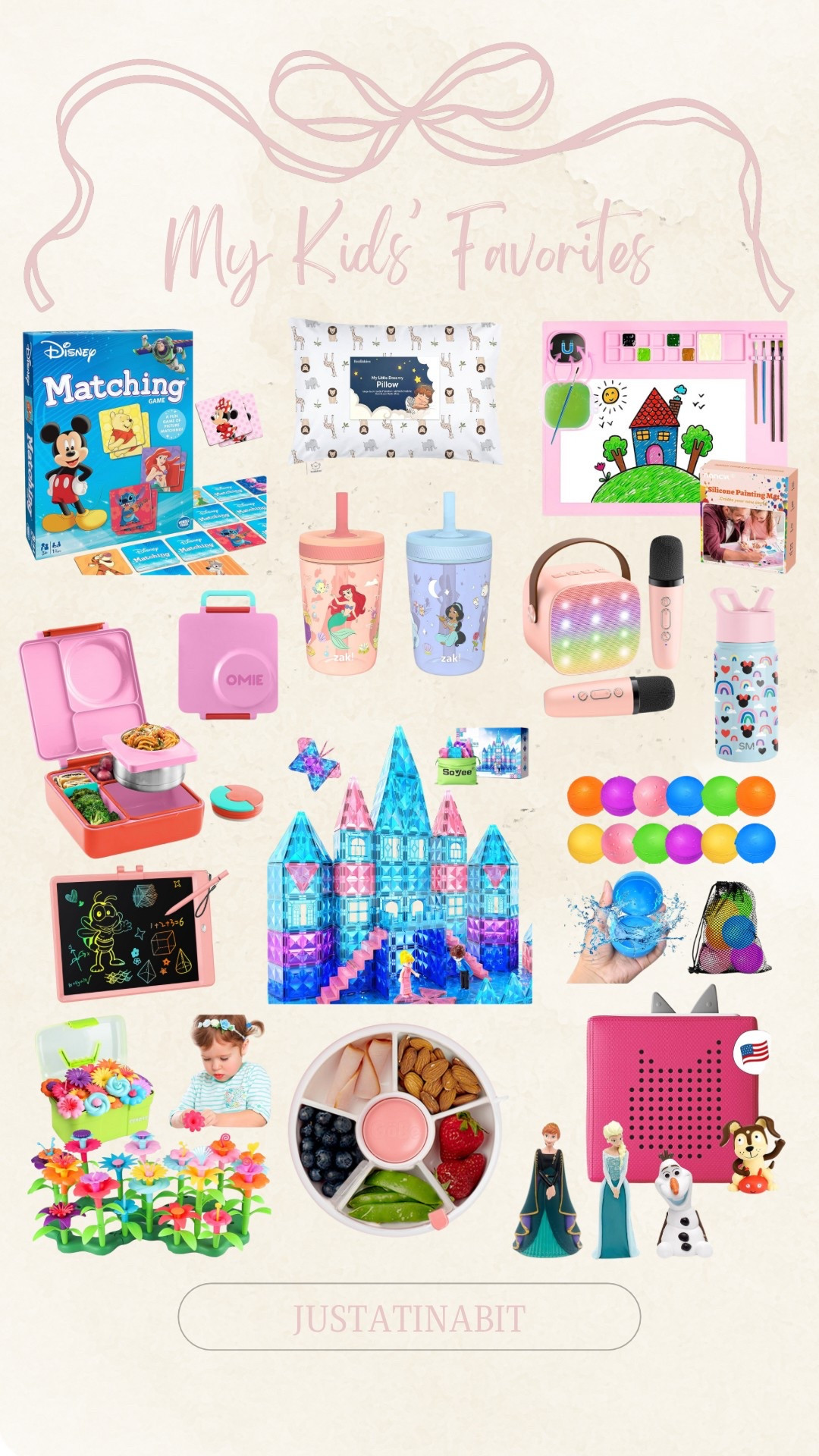 My Kids’ Favorites - Amazon Big Spring Sale 2025! 

Magnetic tiles, tonies, writing tablet, bento box, silicone painting mat, toddler pillows and toys, snack spinner, sippy cups, kids water bottle 

#LTKSaleAlert #LTKHome #LTKKids