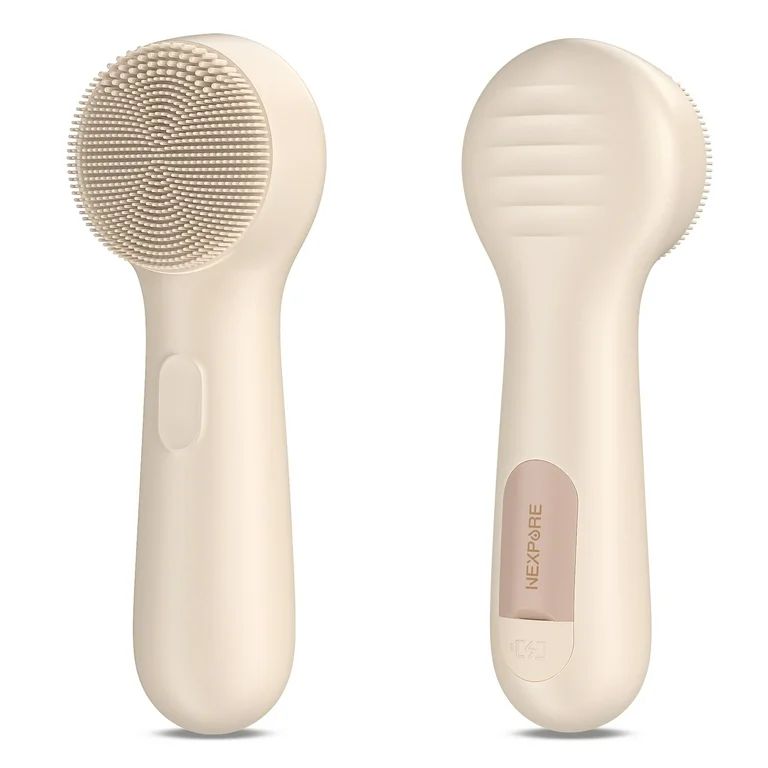 NEXPURE Facial Cleansing Brush,IPX7 Waterproof Sonic Face Brush for All Skin Types,Electric Silic... | Walmart (US)