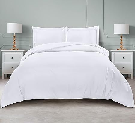 Utopia Bedding Duvet Cover Queen Size Set - 1 Duvet Cover with 2 Pillow Shams - 3 Pieces Comforte... | Amazon (US)