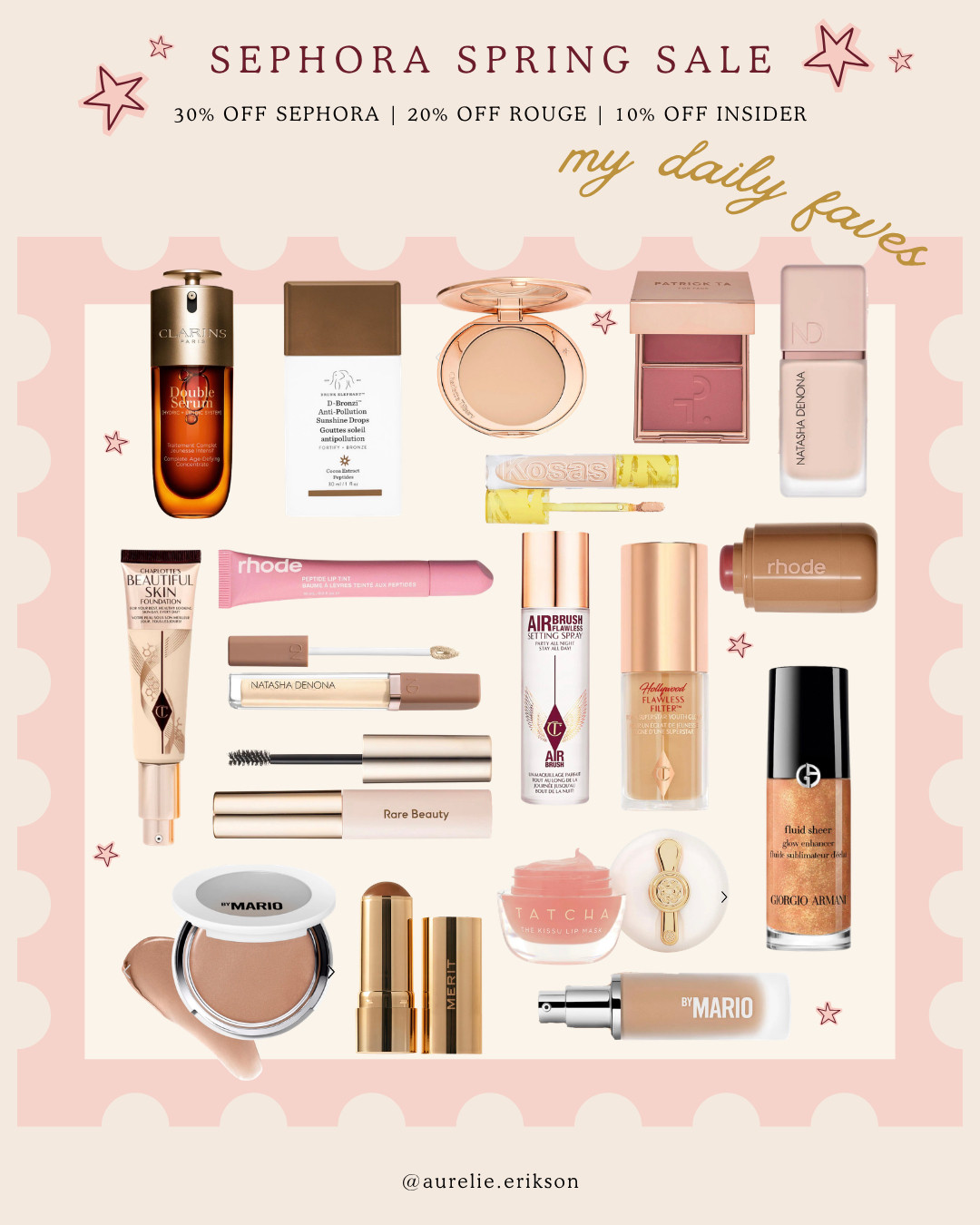 Sephora Beauty Insider Sale is here 🤍 Up to 30% off this weekend! 

Sharing all my go-to makeup staples I actually use daily—perfect time to restock or try something new! Use code: SPRINGSALE 

 

#LTKselfcare #LTKSaleAlert #LTKBeauty