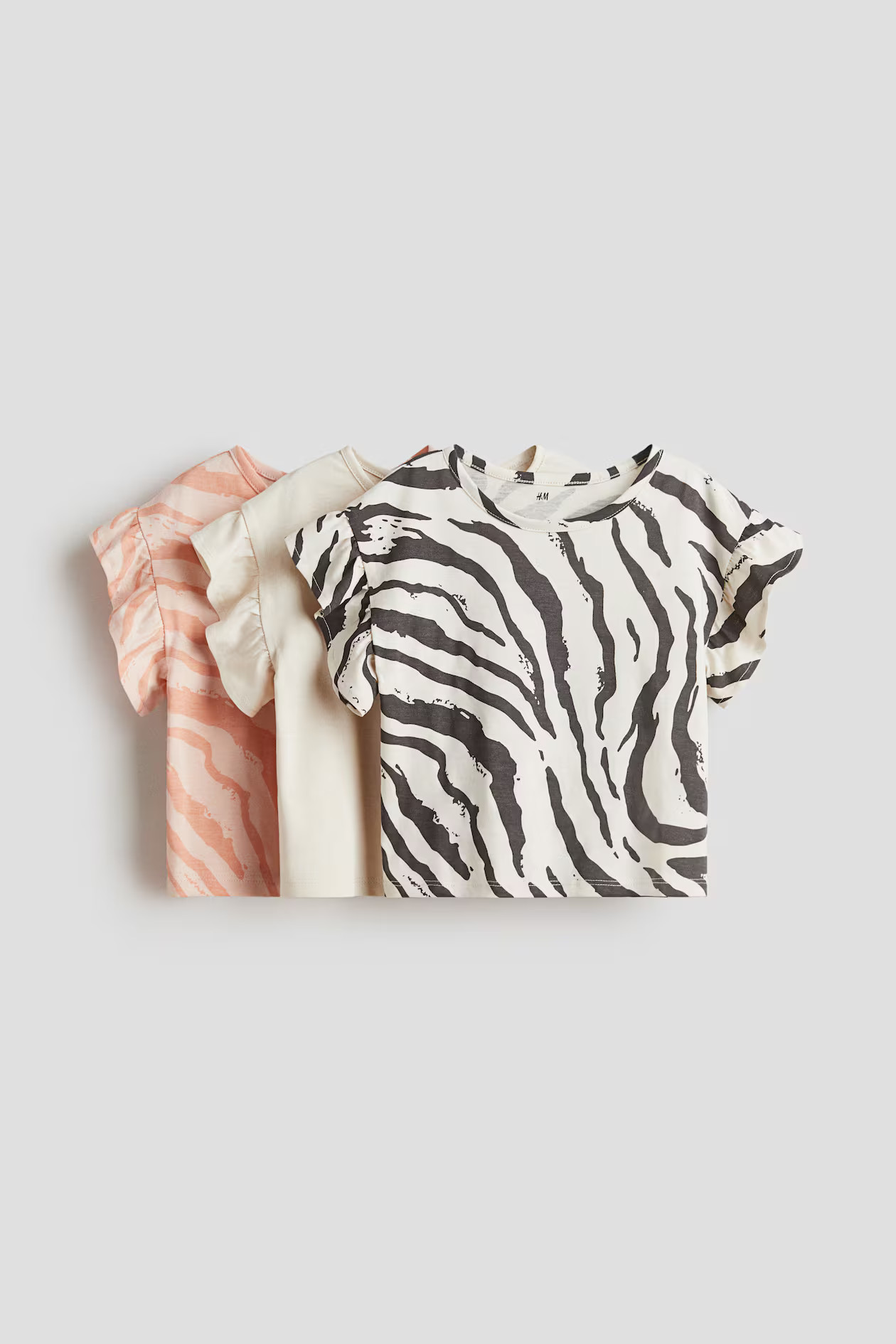 3-Pack Cotton Tops | H&M (US + CA)