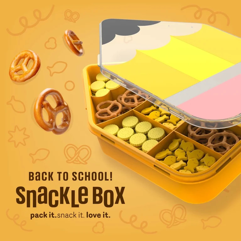 COOK WITH COLOR Lunch Box Container, 8-Grid Snack Box, Pencil Shape | Walmart (US)