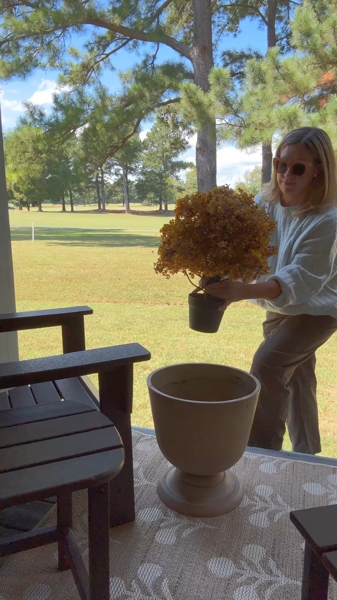 New faux mums! Love that I don’t have to stay on top of these with watering. I feel like they’re pretty realistic! 

#LTKHome