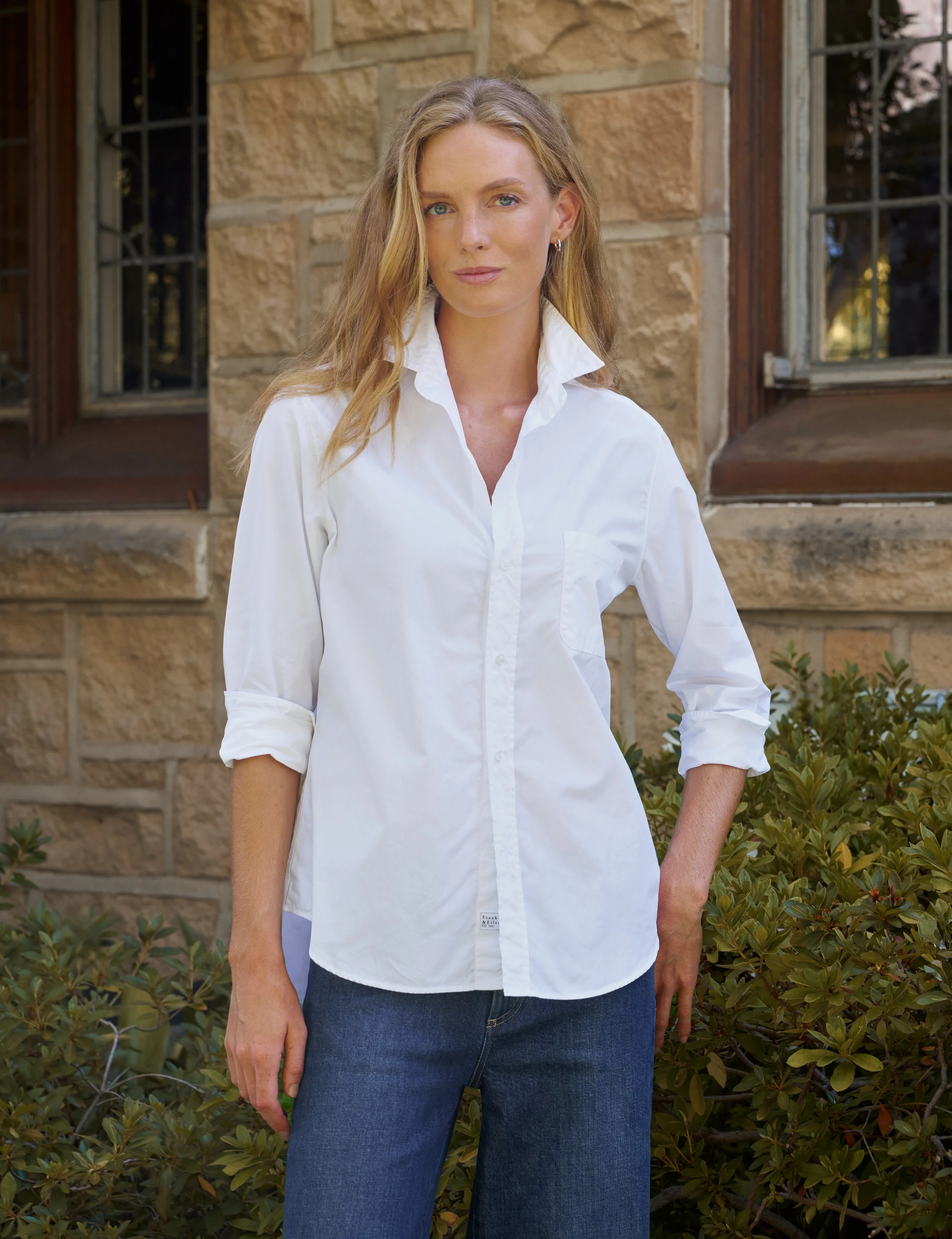 WAVERLY White, Italian Superluxe White / XS | Frank & Eileen