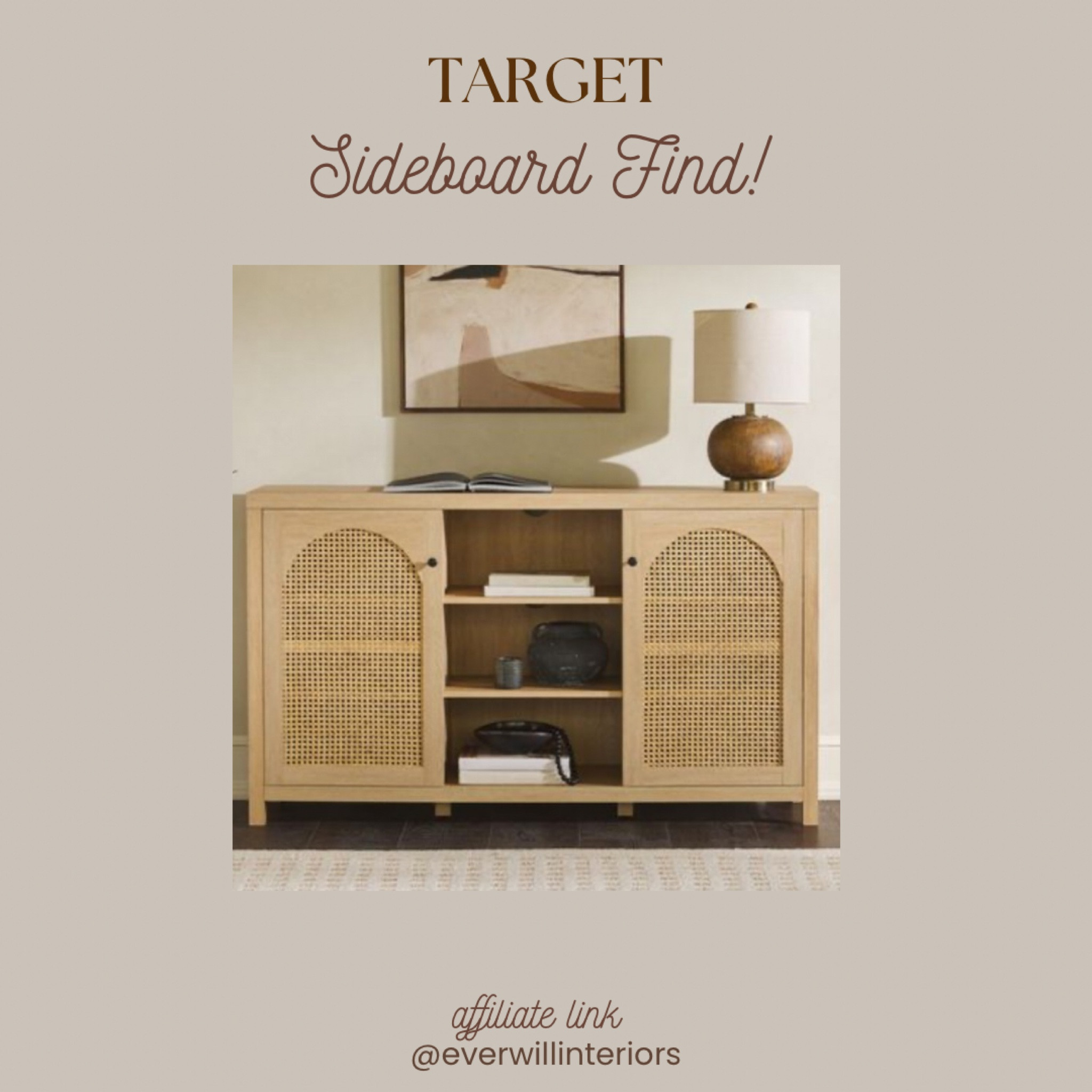 Cutest sideboard!

#targetsideboard #sideboardfinds #affordablehomedecor #affordablehomedecorfinds #affordablesideboard #neutralsideboard #neutralcabinet #tvcabinet #neutraltvcabinet

#LTKHome