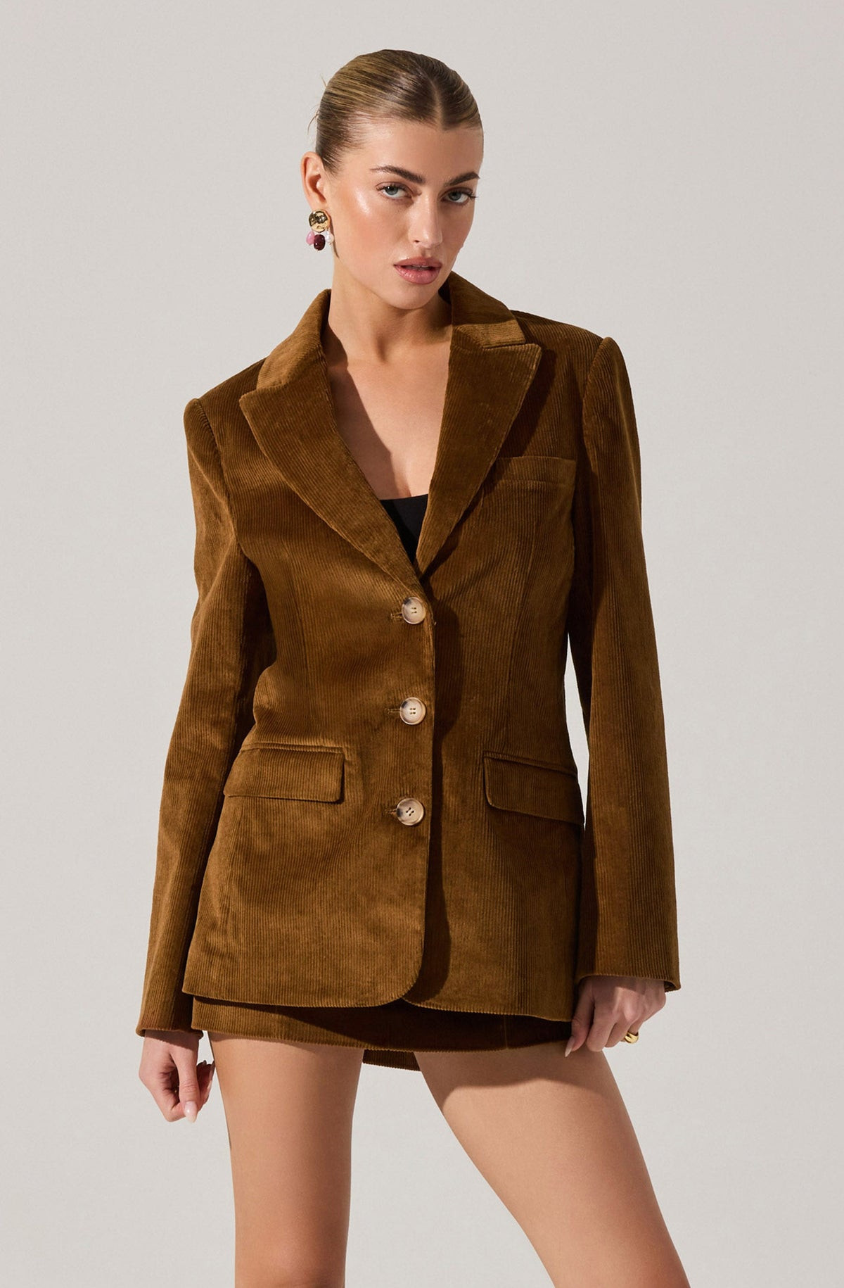 Boyfriend Corduroy Blazer | ASTR The Label (US)