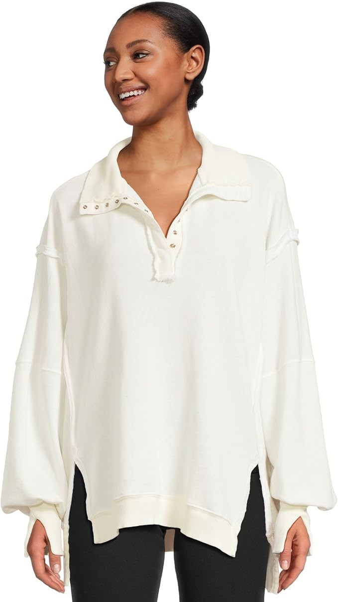 Free People Women's Camden Henley | Amazon (US)