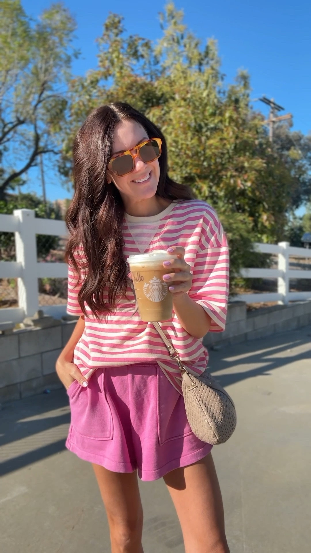 Drop off outfit of the day! 
Wearing a small in both 

#LTKootd #LTKSeasonal #LTKmomlife