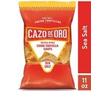 Cazo de Oro Original Kettle Style Corn Tortilla Chips, 11 oz Bag | Walmart (US)