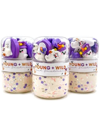 Young + Wild and Friedman Ghost Grab & Go Dough Jar - Ghost Grab & Go Dough Jar | Shop.com