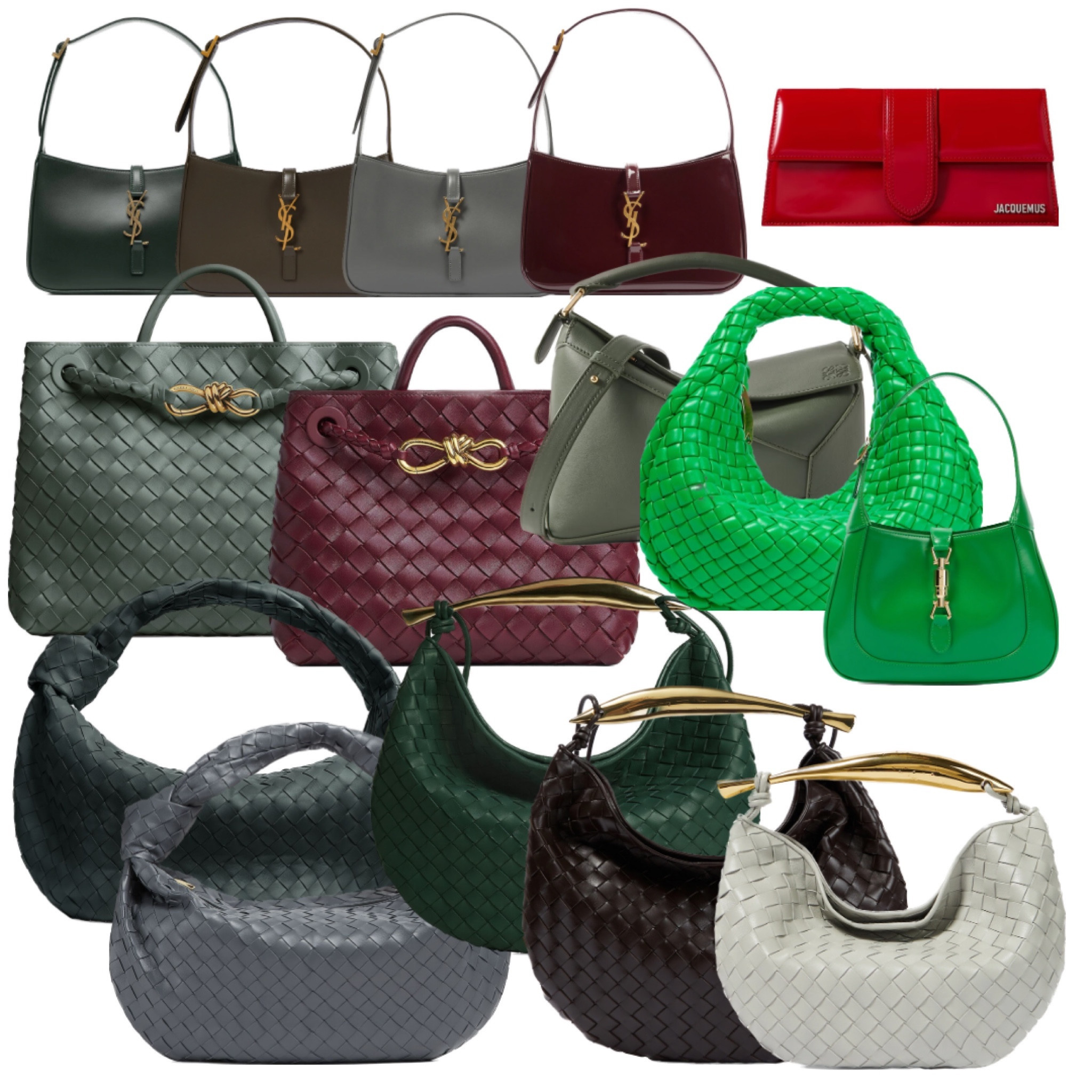15 Coloured Bags to choose instead of black!!