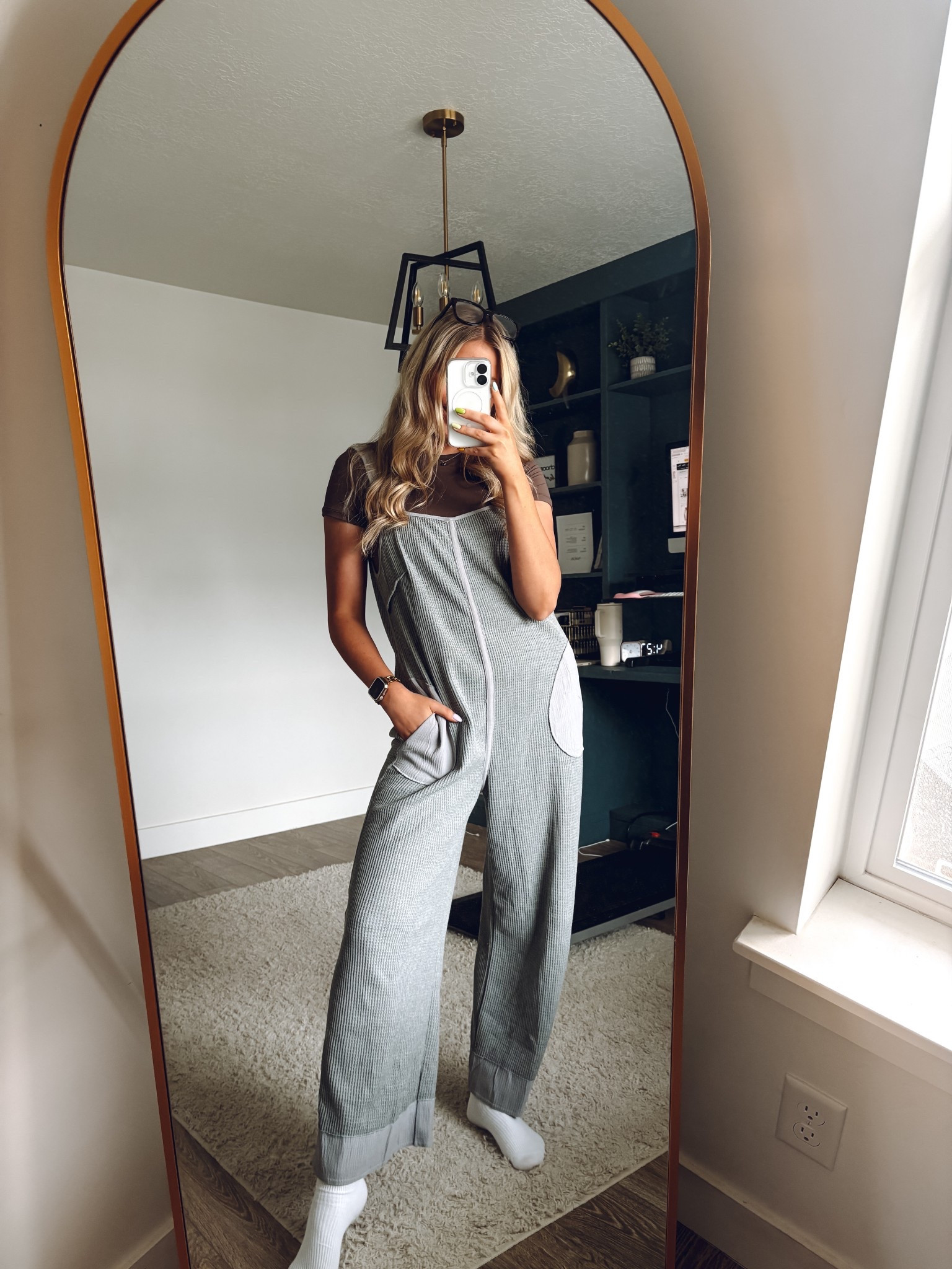 comfy jumpsuit overalls!! I’m 5’6” wearing my usual size M

| spring outfit | overalls | jumpsuit | womens style | amazon fashion 

#LTKFindsUnder100 #LTKSeasonal