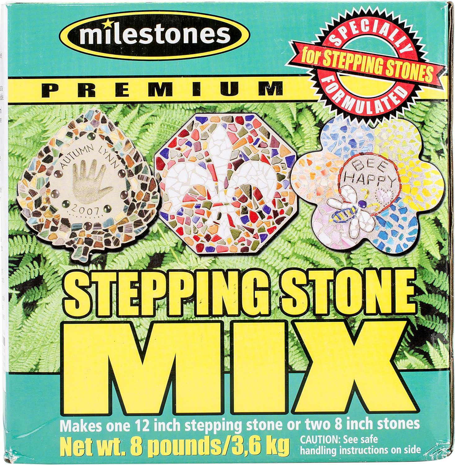 Midwest Products Co. Milestones Premium Stepping Stone Cement Mix 8 Pound Box for Stepping Stone Kits - 903-16102 | Amazon (US)