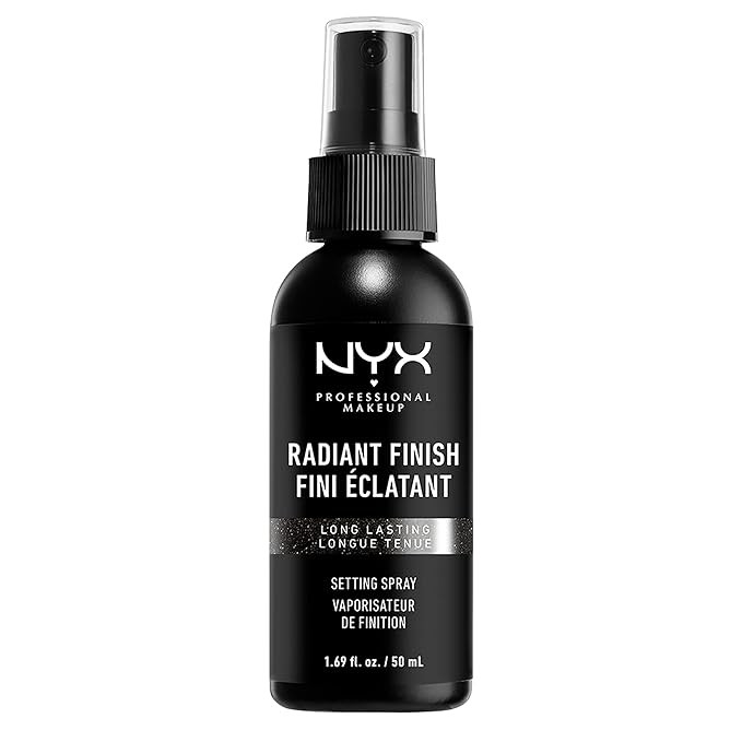 NYX PROFESSIONAL MAKEUP Makeup Setting Spray - Radiant Finish, Long-Lasting Face Mist with Micro ... | Amazon (US)