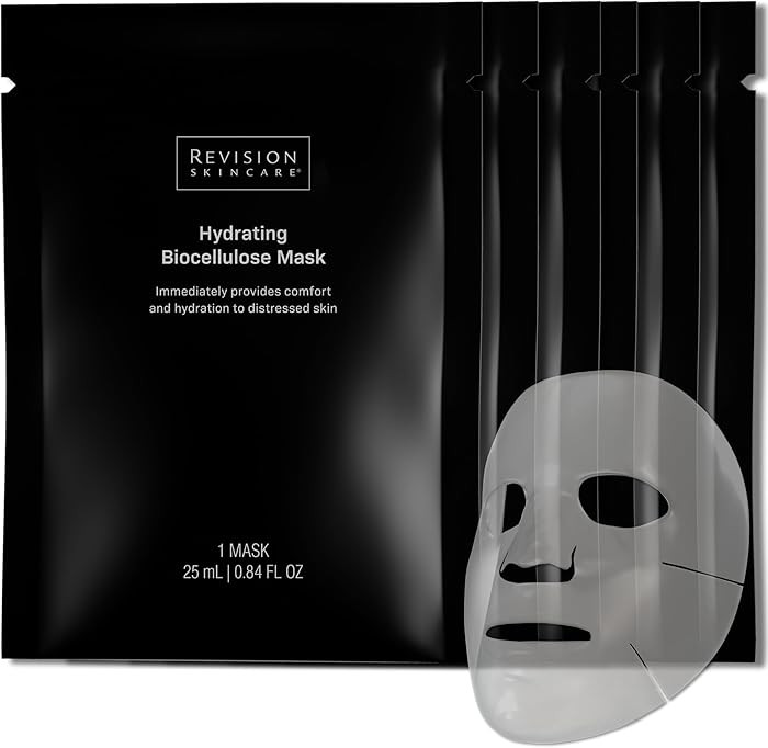 Revision Skincare Hydrating Biocellulose Mask, Soothing Treatment for Sensitive, Dry, and Irritat... | Amazon (US)