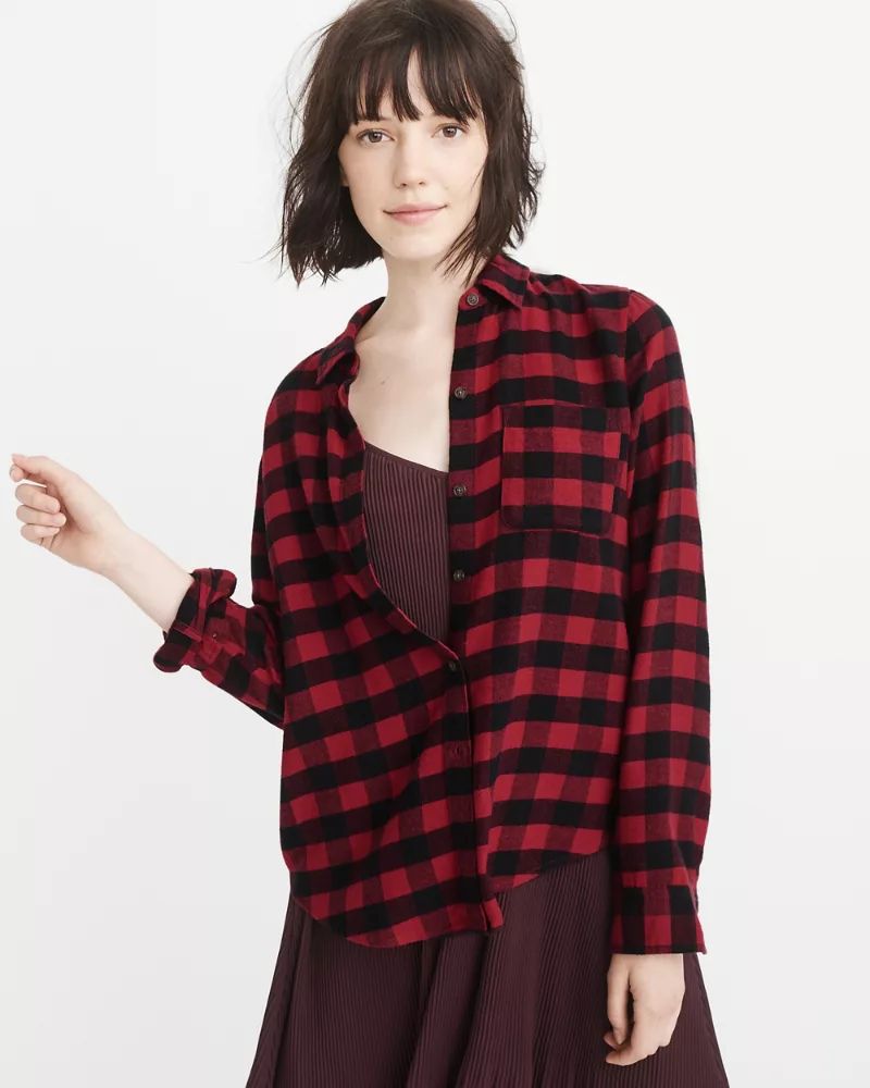 Plaid Flannel Shirt | Abercrombie & Fitch US & UK