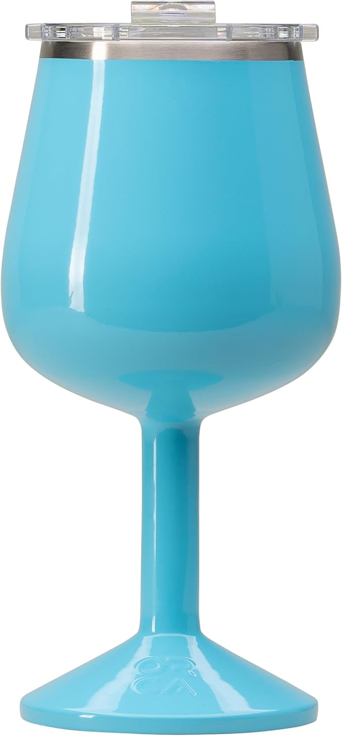 ORCA Vino 15oz | Temperature Insulated Mug, Vacuum Sealed Stainless Steel Wine Glass with Lid, Cu... | Amazon (US)