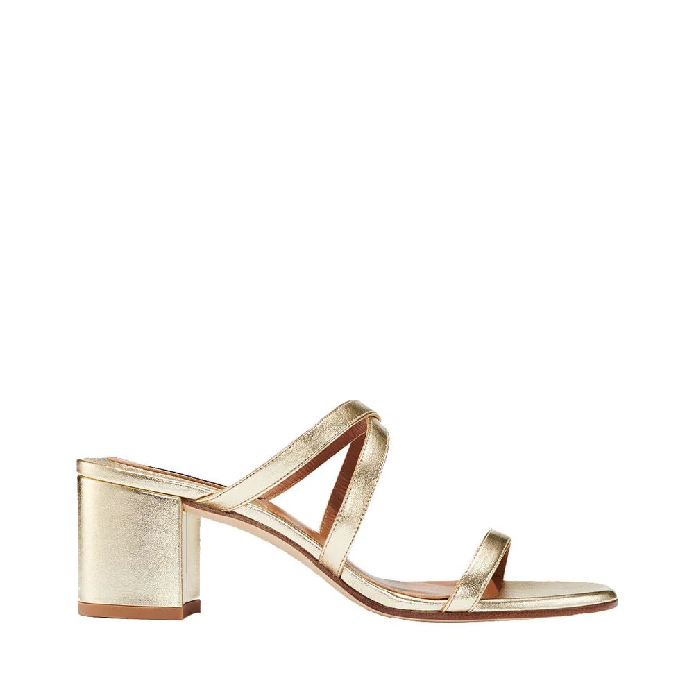 The Perry Sandal in Champagne | Over The Moon