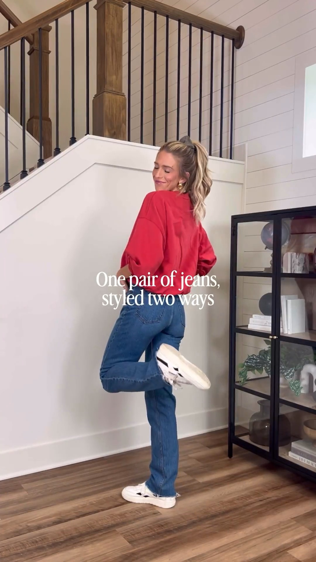 How to go from day to night with one pair of jeans!