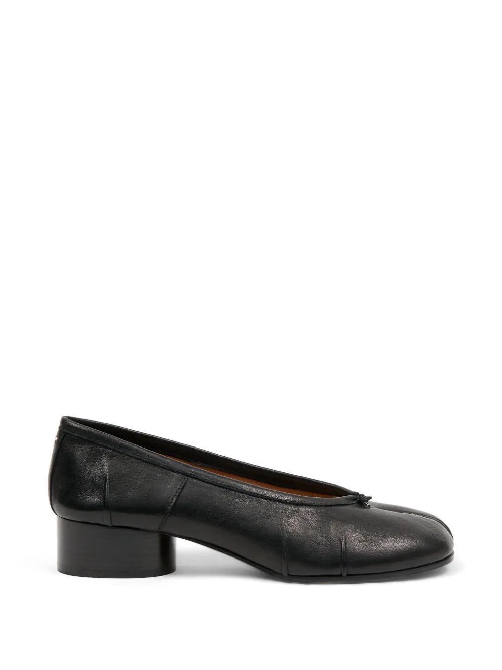 Maison Margiela Tabi Leather Pumps | Black | FARFETCH | Farfetch Global