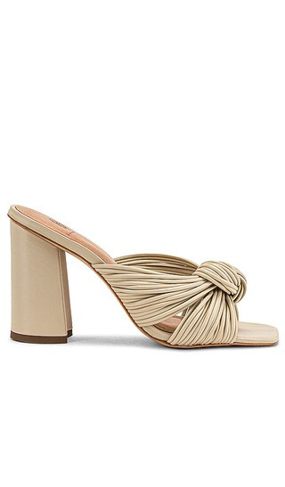 x REVOLVE Multi Strap Knotted Sandal in Ivory | Revolve Clothing (Global)