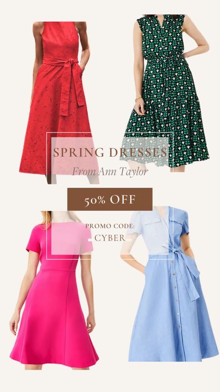 Spring Dresses from Ann Taylor ✨

#LTKstyletip #LTKover40 #LTKSeasonal