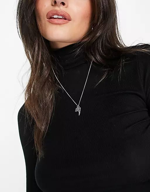 Only roll neck top in black | ASOS (Global)