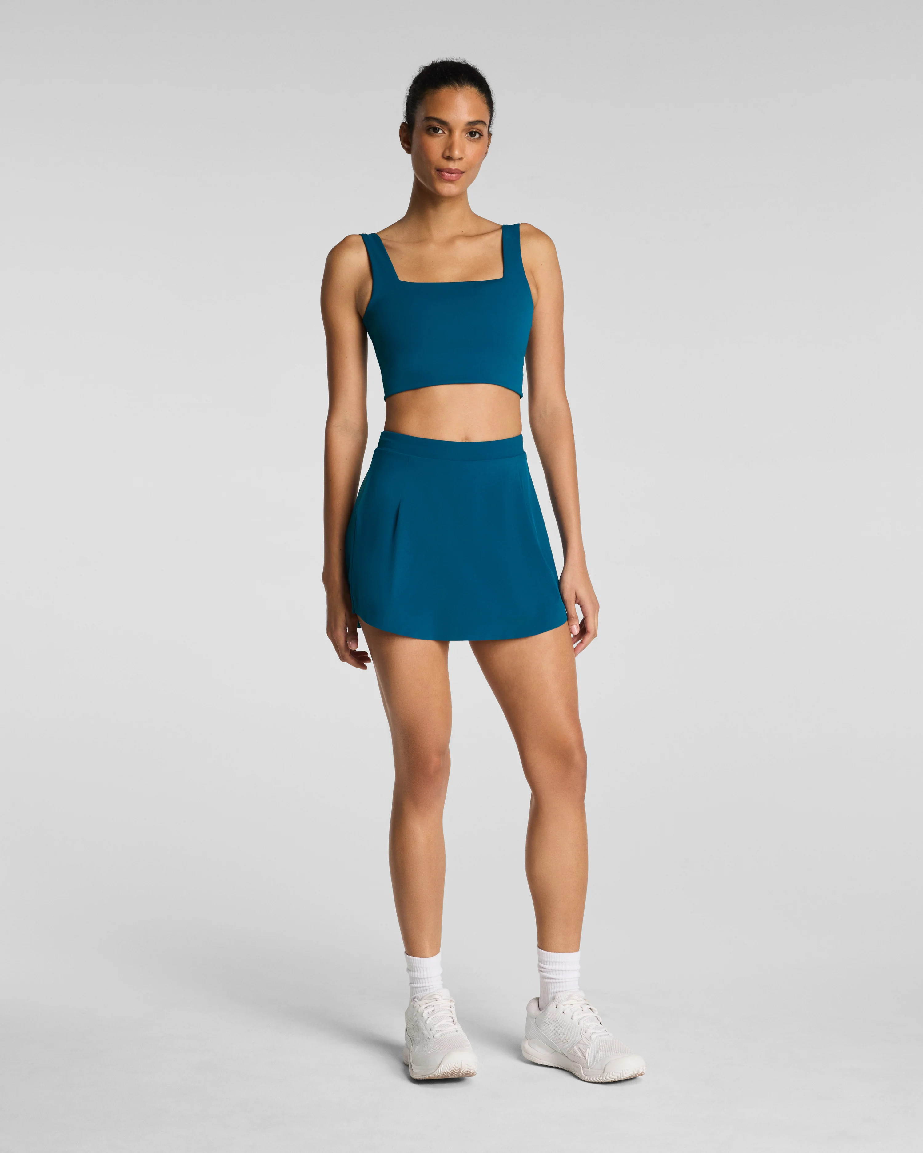 Pleated Skort, 14" | Spanx
