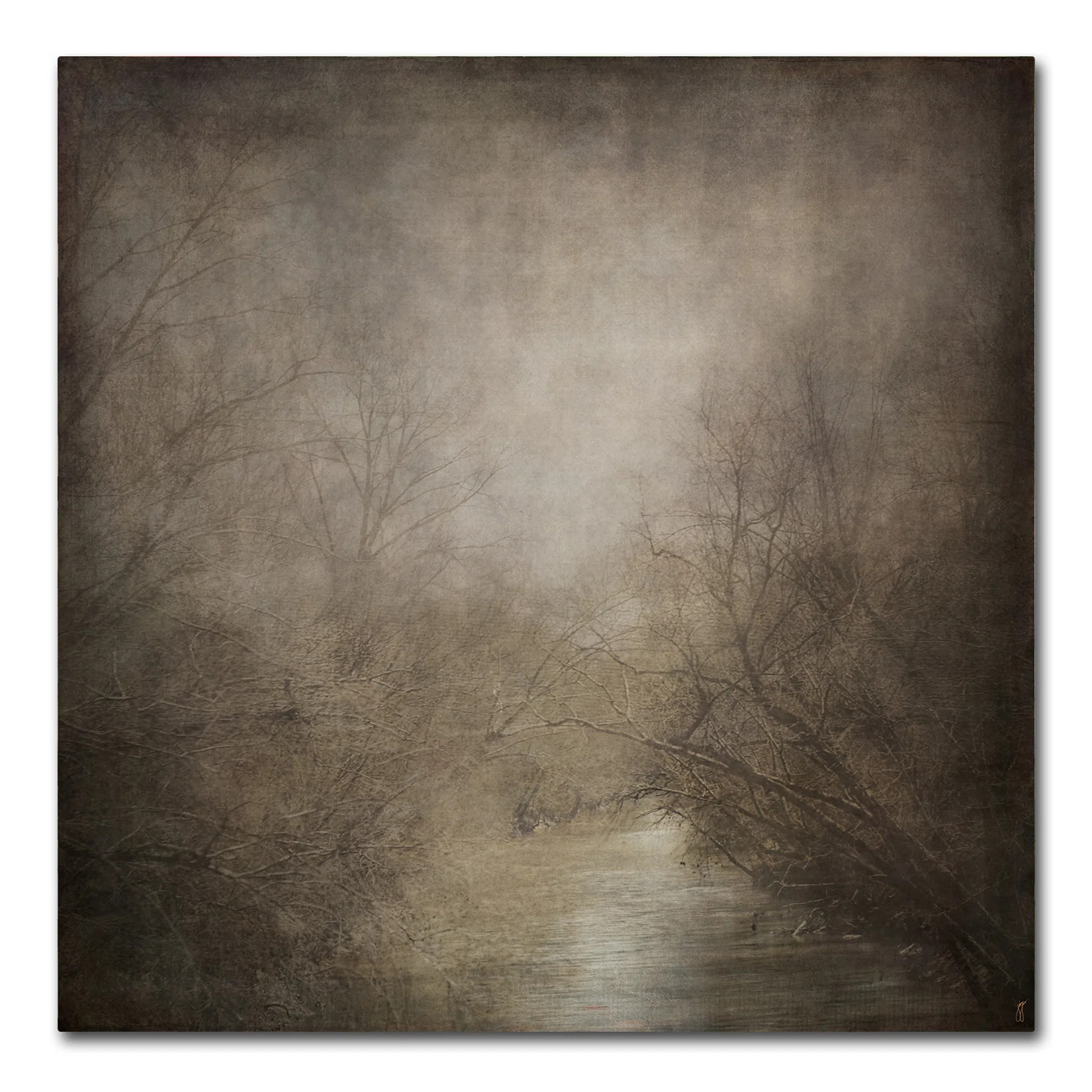Trademark Fine Art 'Hidden Waters' Graphic Art Print on Wrapped Canvas "& Reviews" | Wayfair | Wayfair North America