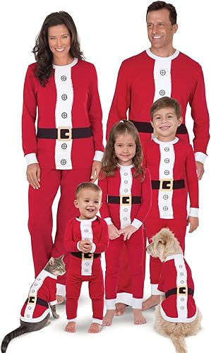 PajamaGram Family Christmas PJs Matching Sets - Family Christmas Pajamas, St. Nick | Amazon (US)