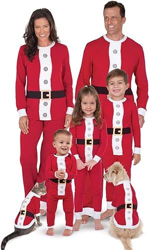 PajamaGram Family Christmas PJs Matching Sets - Family Christmas Pajamas, St. Nick | Amazon (US)