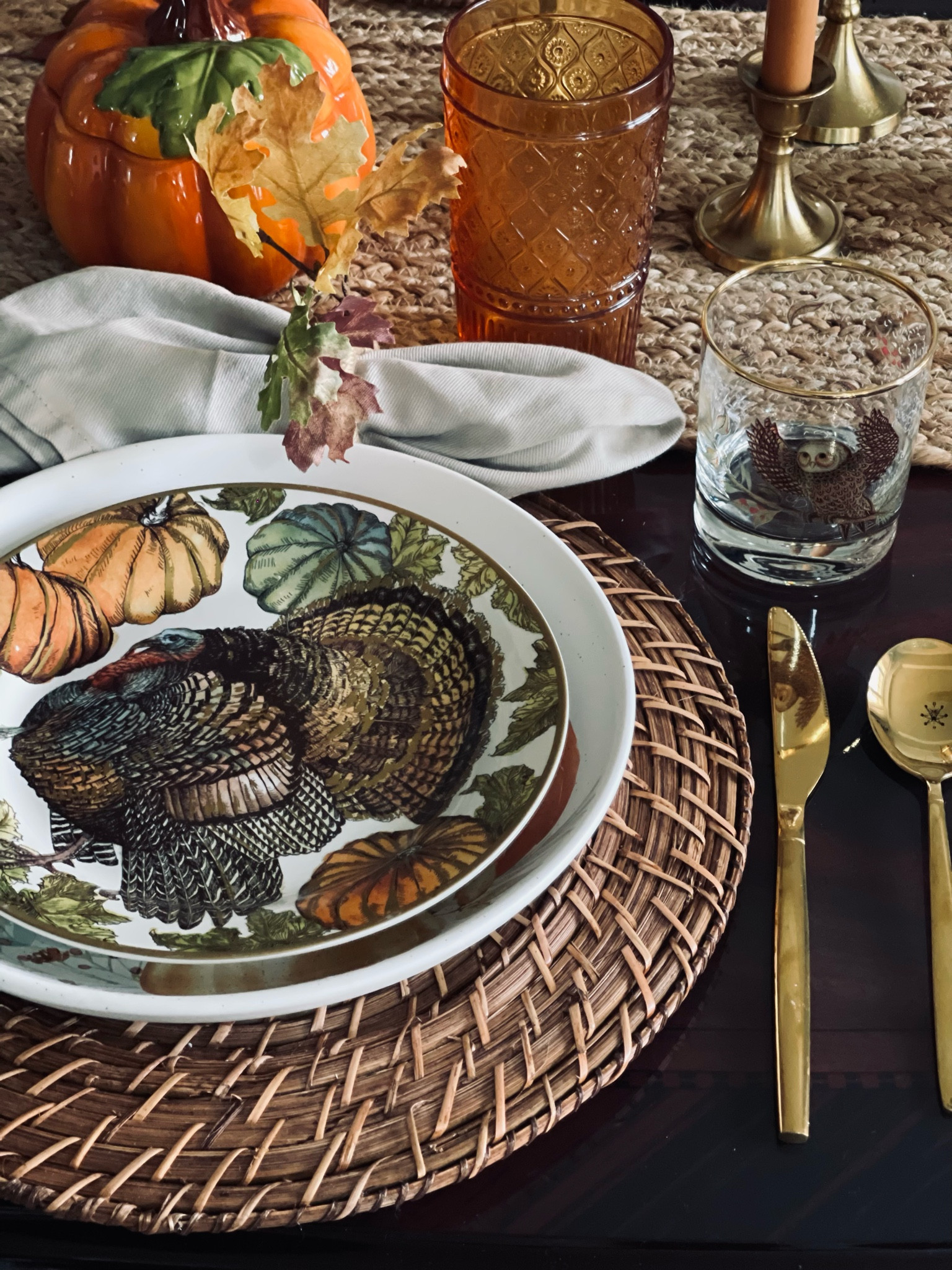 Thanksgiving tablesetting !

#LTKSeasonal #LTKHome #LTKHoliday