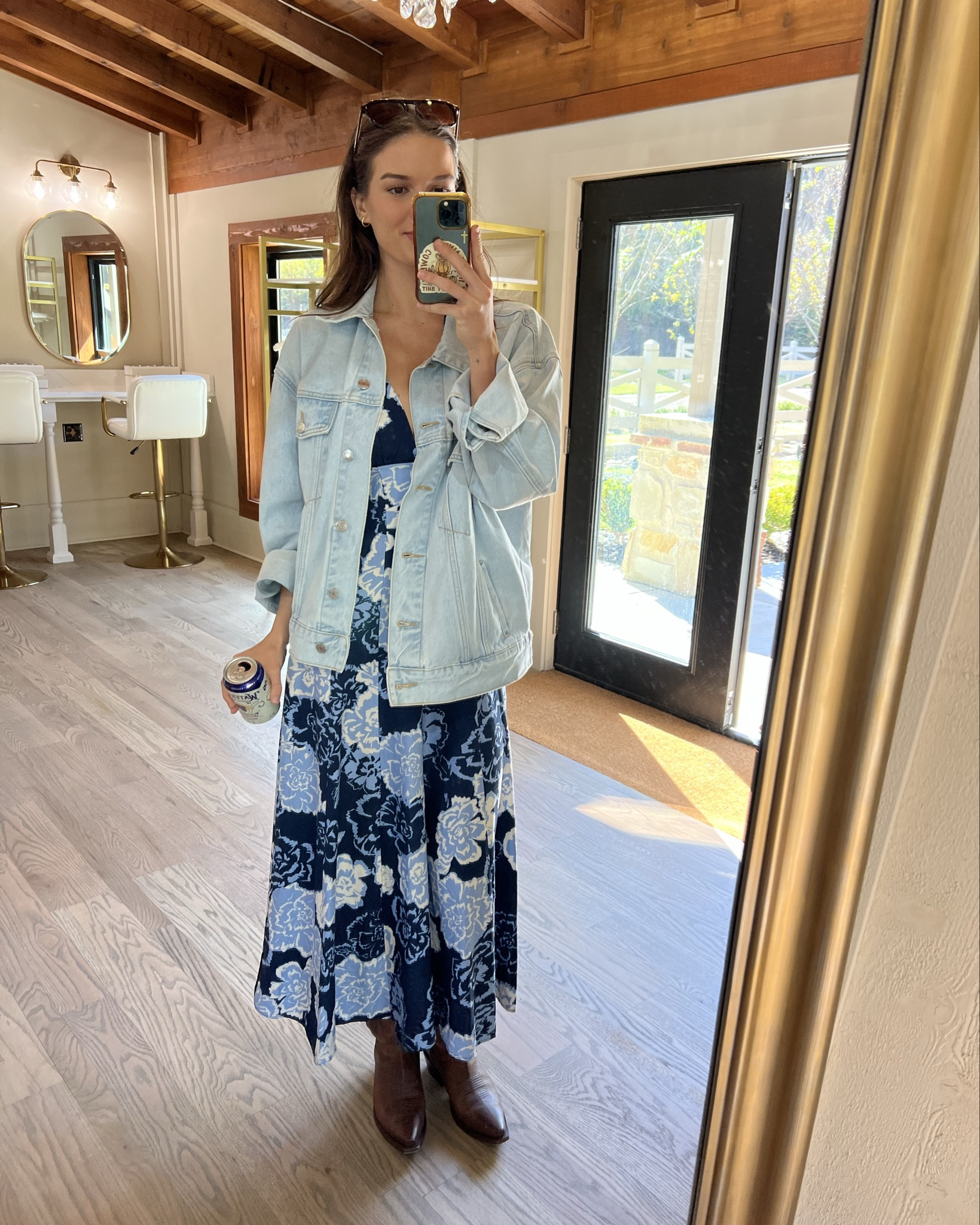 Visiting wedding venues in Tennessee!!! Dress is Zara https://www.zara.com/us/en/floral-print-halter-midi-dress-p08173555.html 

#LTKWedding #LTKCyberWeek #LTKootd