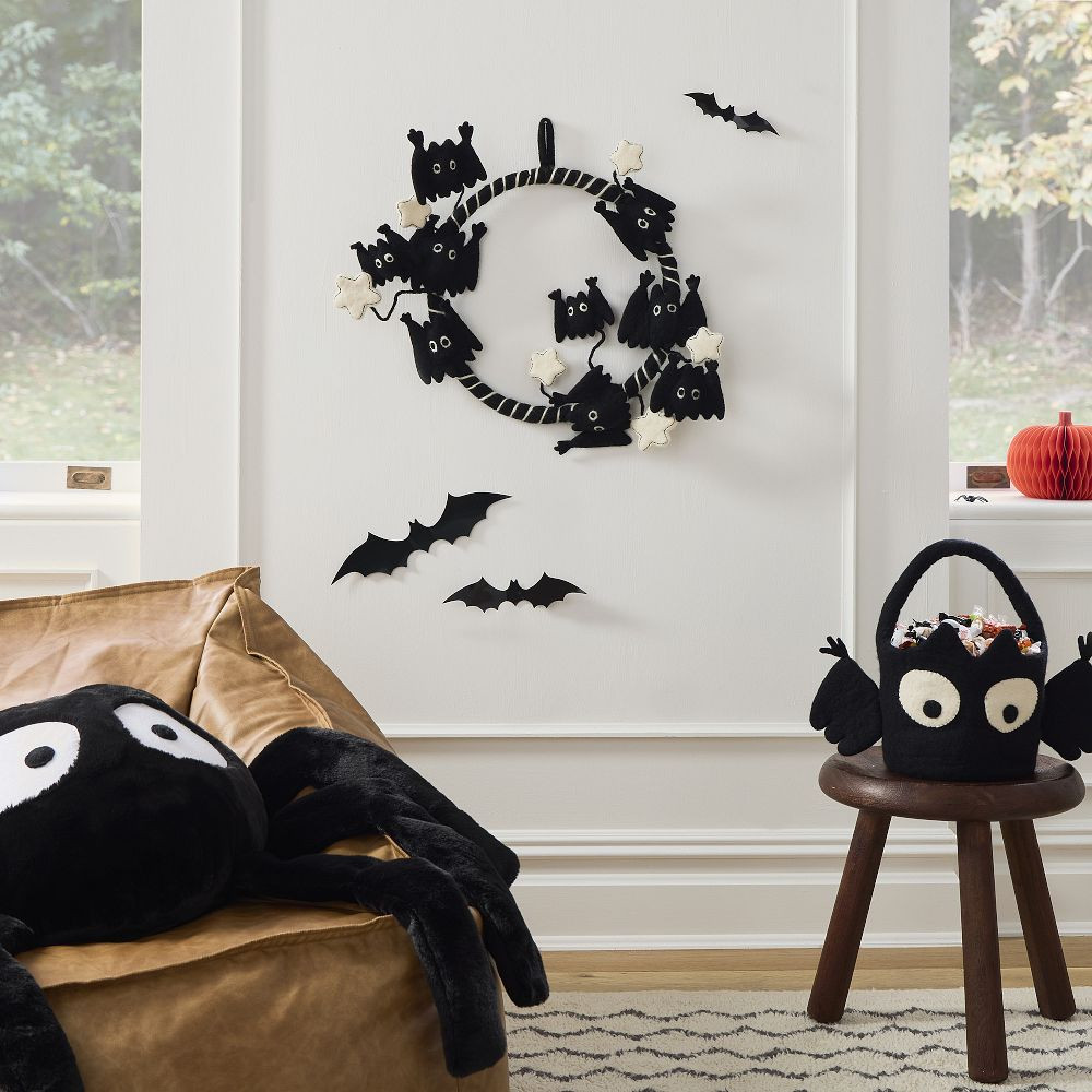 Ed Emberley Bat Wreath | West Elm (US)