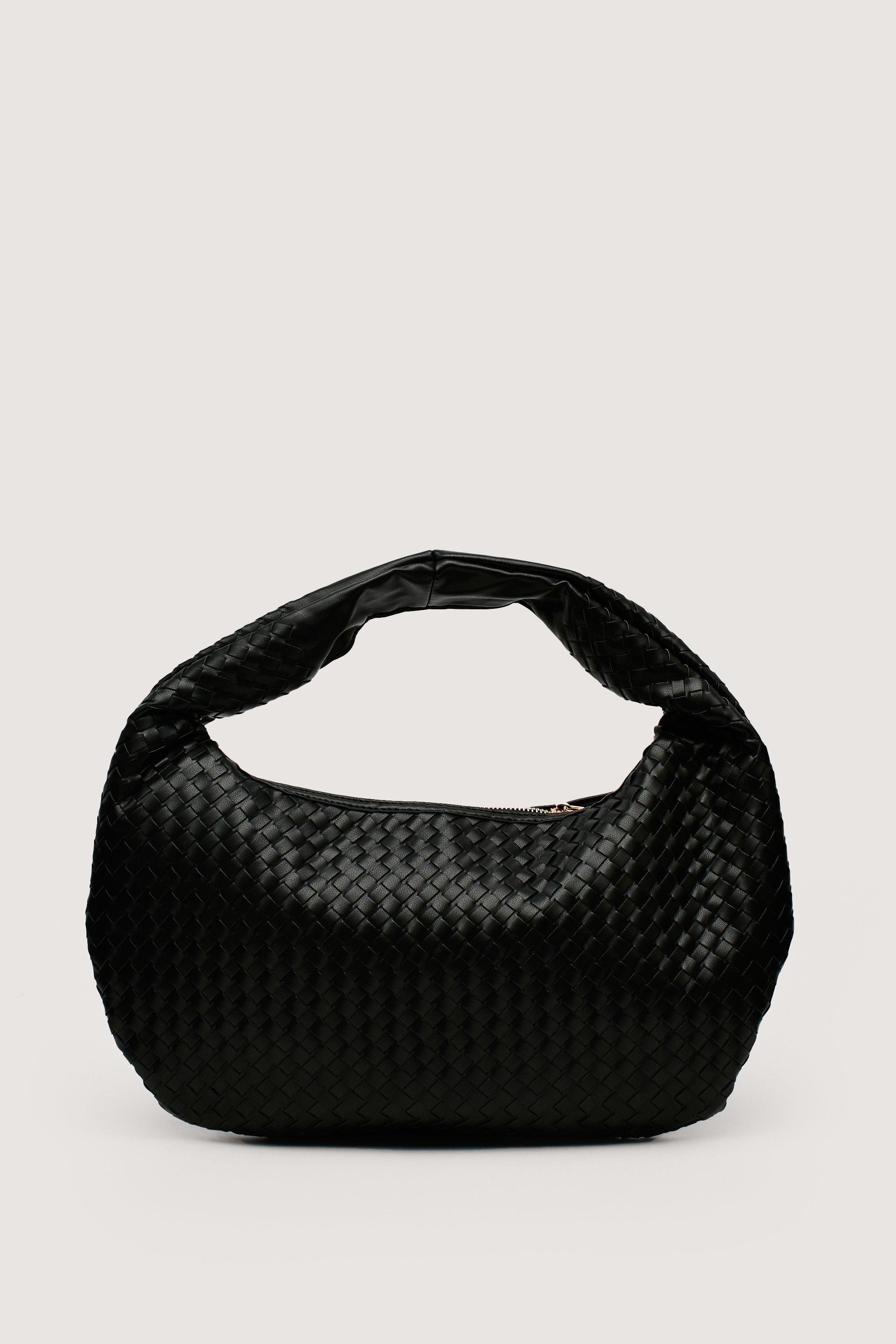 Woven Slouchy Shoulder Bag | NastyGal (UK, IE)