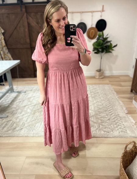 Smocked midi dress

spring fashion  spring outfit  casual outfit  everyday outfit  Amazon finds  sandals  pink dress 

#LTKstyletip #LTKSeasonal #LTKfindsunder50