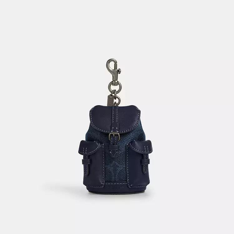 Mini Warner Backpack Bag Charm | Coach (US)